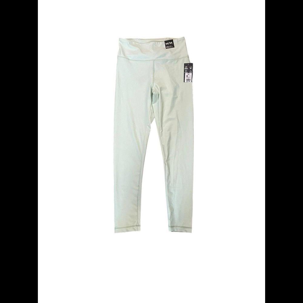 Infinite Performance Womens Mid Rise Sage Green Soft Legging Size Medium NWT